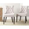 Safavieh Mercer Collection Bowie Dining Chairs, Light Blue, Set of 2(blue)