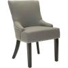 Safavieh Mercer Collection Christine Nailhead Dining Chair, Set of 2(Sea Mist)