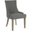 SAFAVIEH Mercer Collection Lester Dining Chairs(Dark Granite)