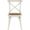 Safavieh American Homes Collection Franklin Farmhouse X-Back Antique White Side Chair(White)