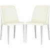 Safavieh Home Collection Mid-Century Modern Baltic White Side Chair(White)