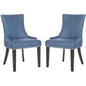 SAFAVIEH Mercer Collection Lester Dining Chair(Blue)