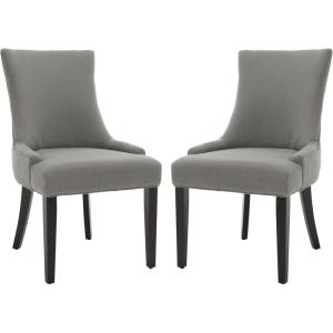 SAFAVIEH Mercer Collection Lester Dining Chairs(Granite)
