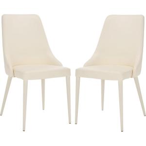 Safavieh Home Collection Summerset White Side Chair (Set of 2)(White)