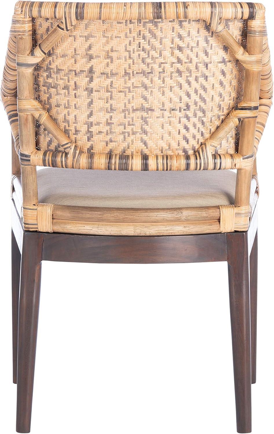 image:imageSAFAVIEH Home Collection Carlo Arm Chair Honey
