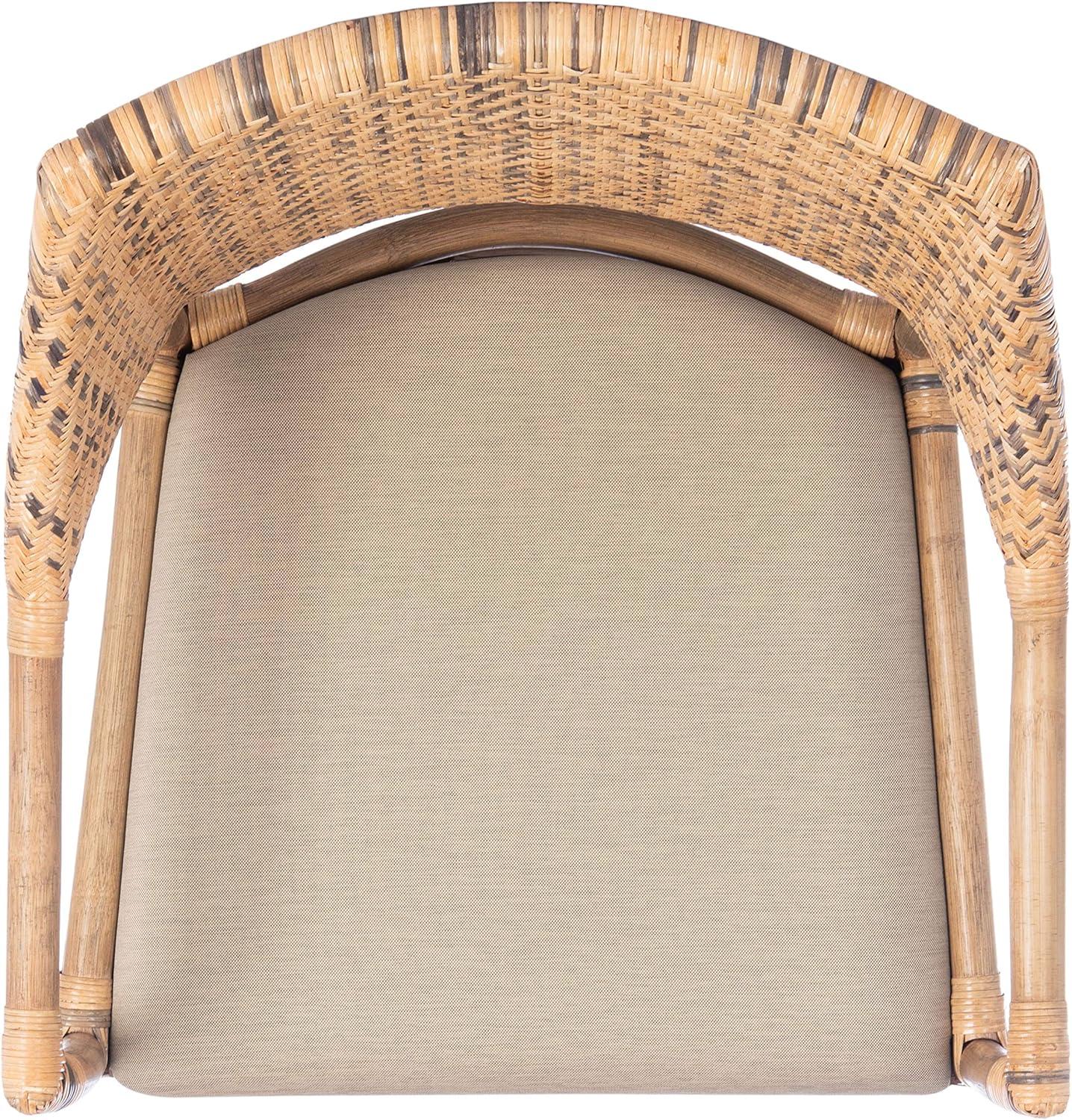 image:imageSAFAVIEH Home Collection Carlo Arm Chair Honey