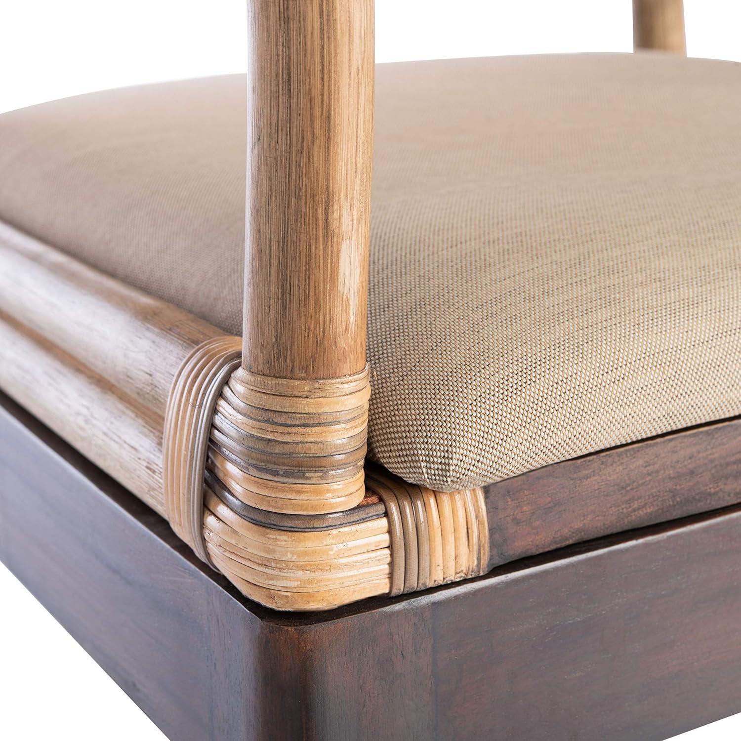 image:imageSAFAVIEH Home Collection Carlo Arm Chair Honey