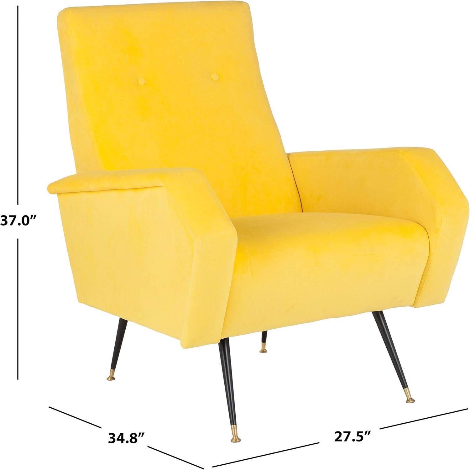 image:imageSafavieh Accent Chair Normal YellowYellow