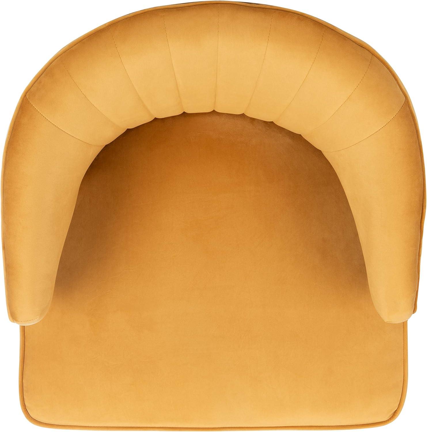 image:imageSafavieh Home Stazia Retro Glam Blush Pink and Black Wingback Accent ChairMarigold Black