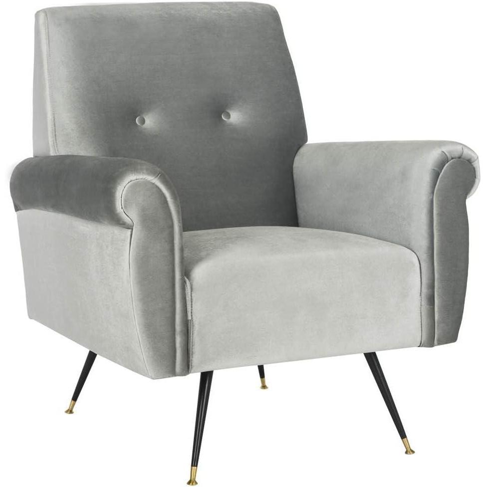 image:imageSafavieh Accent Chair Normal BlackLight Grey