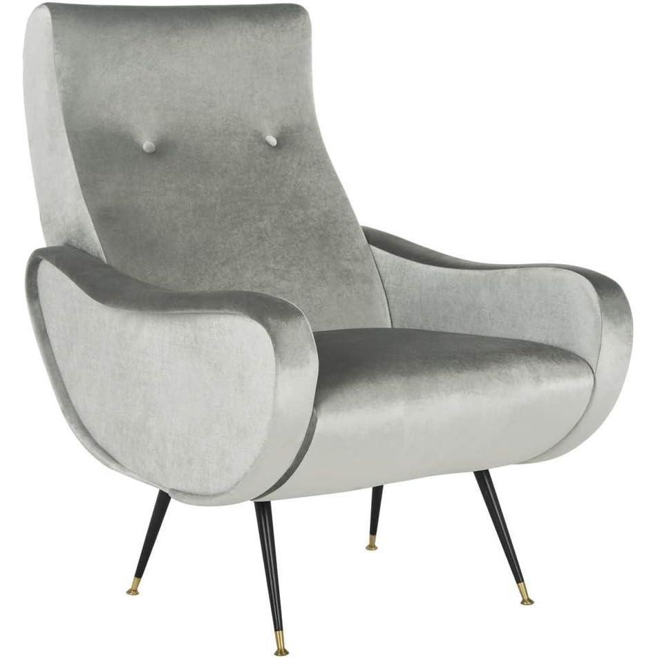 image:imageSafavieh Accent Chair Normal CamelLight Grey