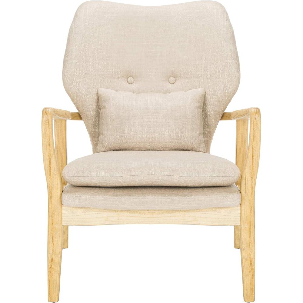 image:imageSafavieh Home Collection Tarly Burgundy and Natural Accent ChairBeige Natural