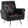 Safavieh Accent Chair, Normal, Black(Black)