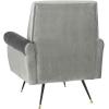 Safavieh Accent Chair, Normal, Black(Light Grey)