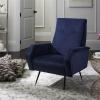 Safavieh Accent Chair, Normal, Yellow(Navy)
