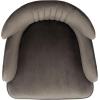 Safavieh Home Blair Retro Glam Slate Blue Velvet and Gold Wingback Accent Chair(Shale / Gold)