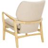 Safavieh Home Collection Tarly Burgundy and Natural Accent Chair(Beige / Natural)