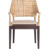 SAFAVIEH Home Collection Carlo Arm Chair, Honey