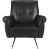 Safavieh Accent Chair, Normal, Black(Black)