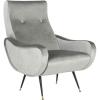 Safavieh Accent Chair, Normal, Camel(Light Grey)