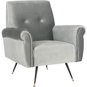 Safavieh Accent Chair, Normal, Black(Light Grey)