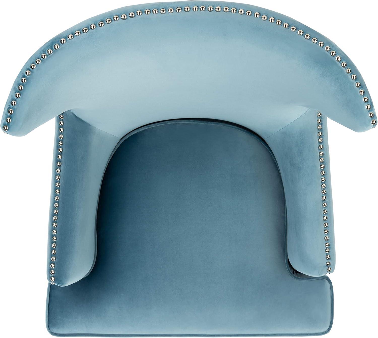 image:imageSafavieh Couture Geode Modern Light Blue Wingback ChairLight Blue