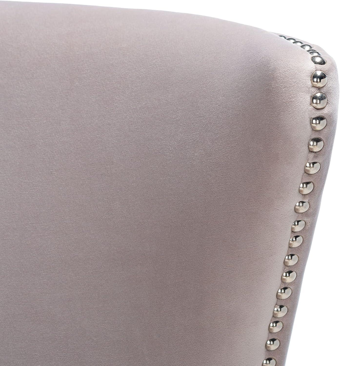 image:imageSafavieh Couture Geode Modern Light Blue Wingback ChairPale Taupe
