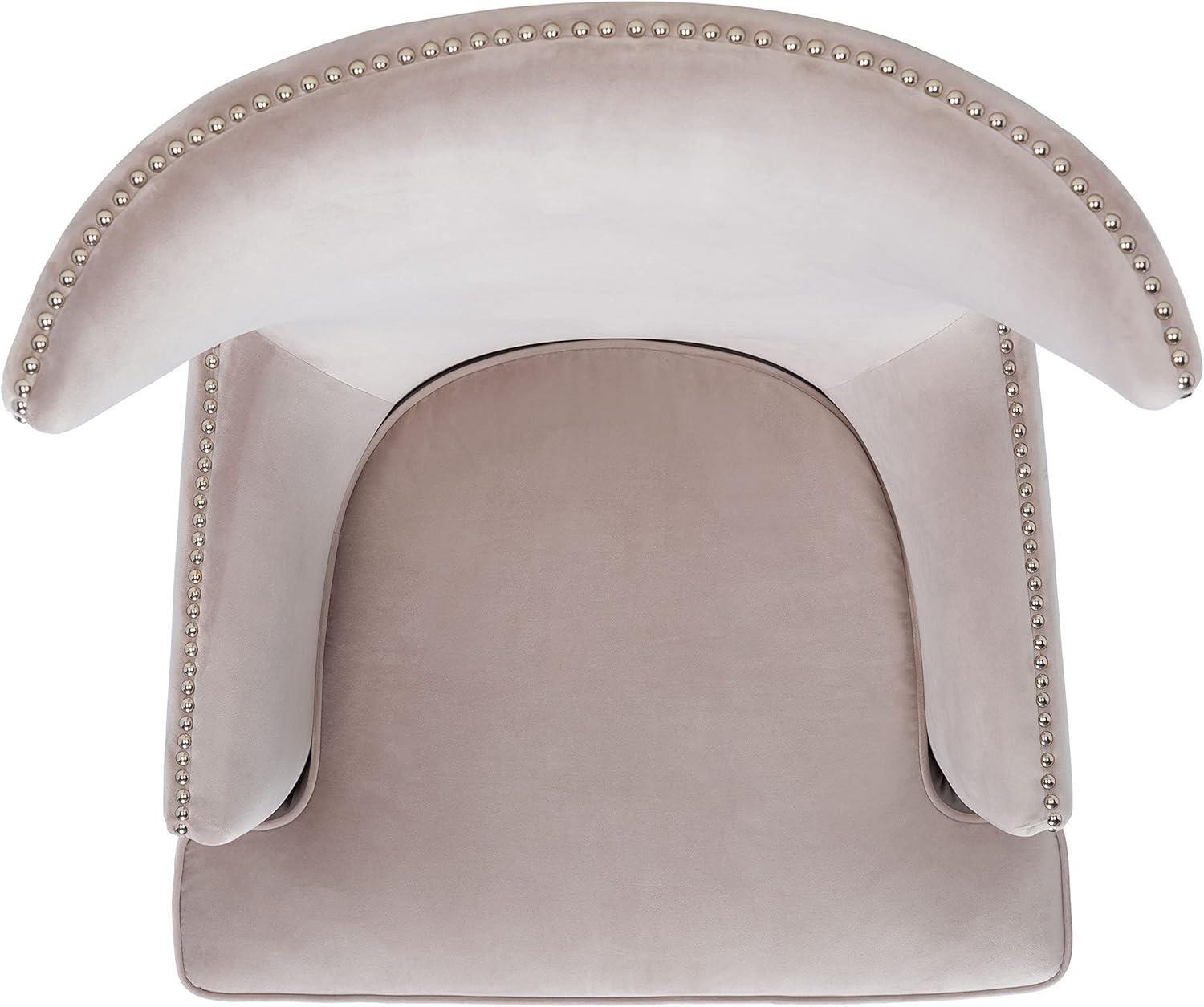image:imageSafavieh Couture Geode Modern Light Blue Wingback ChairPale Taupe