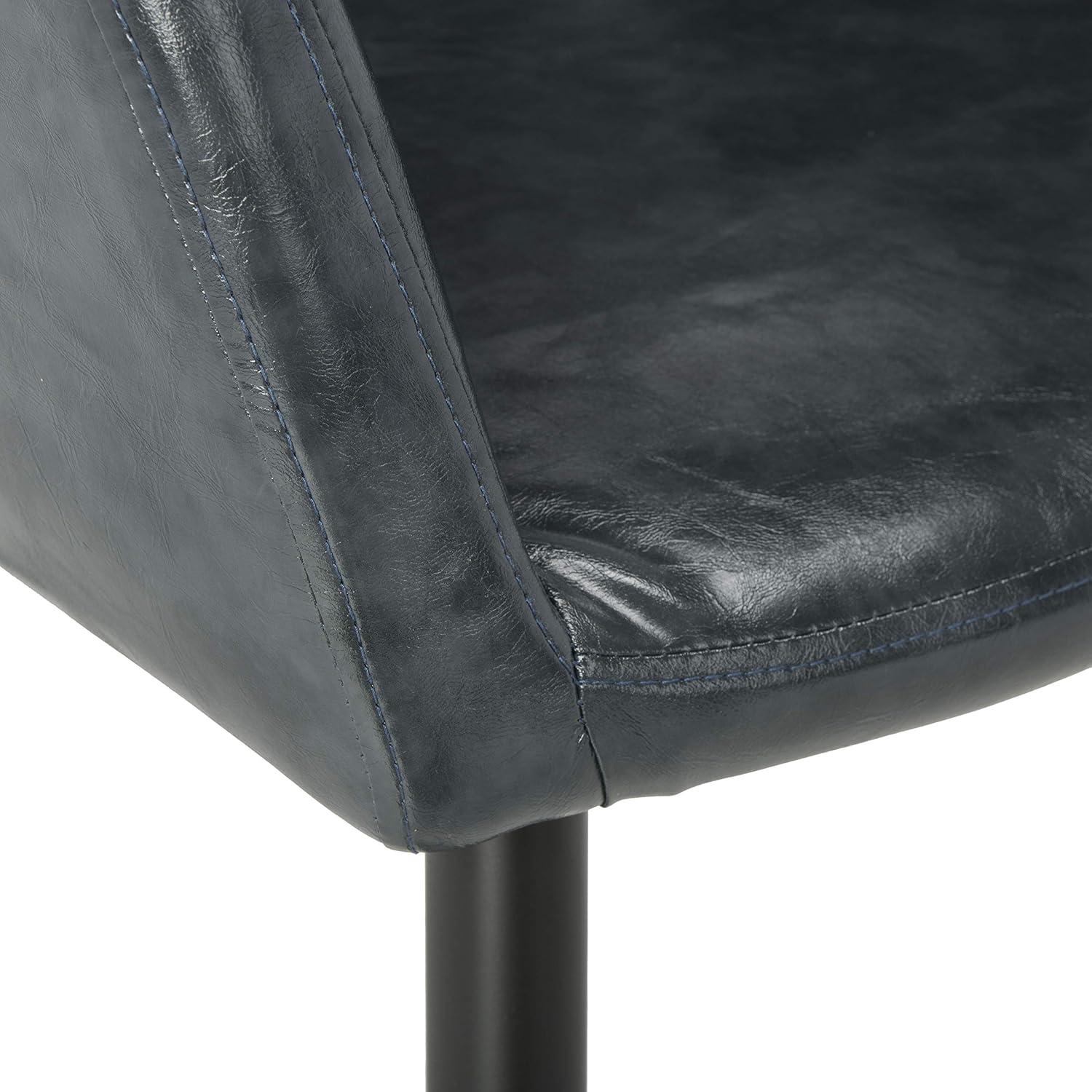 image:imageSafavieh Home Collection Adalena Accent ChairDark Grey Black
