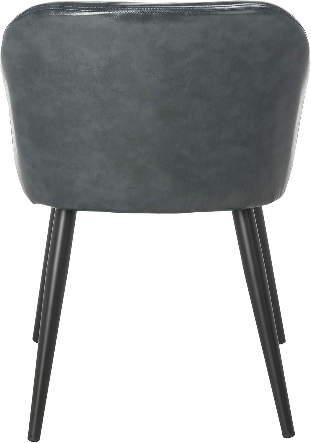 image:imageSafavieh Home Collection Adalena Accent ChairDark Grey Black