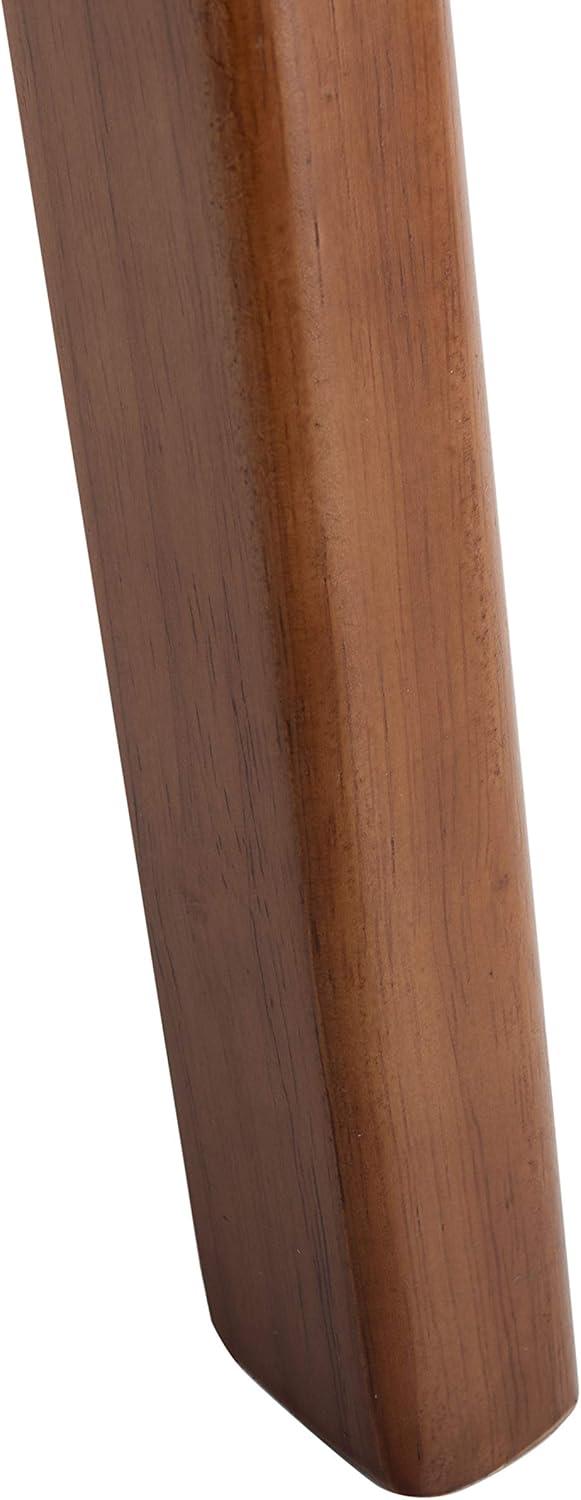 image:imageSafavieh Home Collection Suri Navy and Walnut MidCentury Arm ChairCognac Walnut