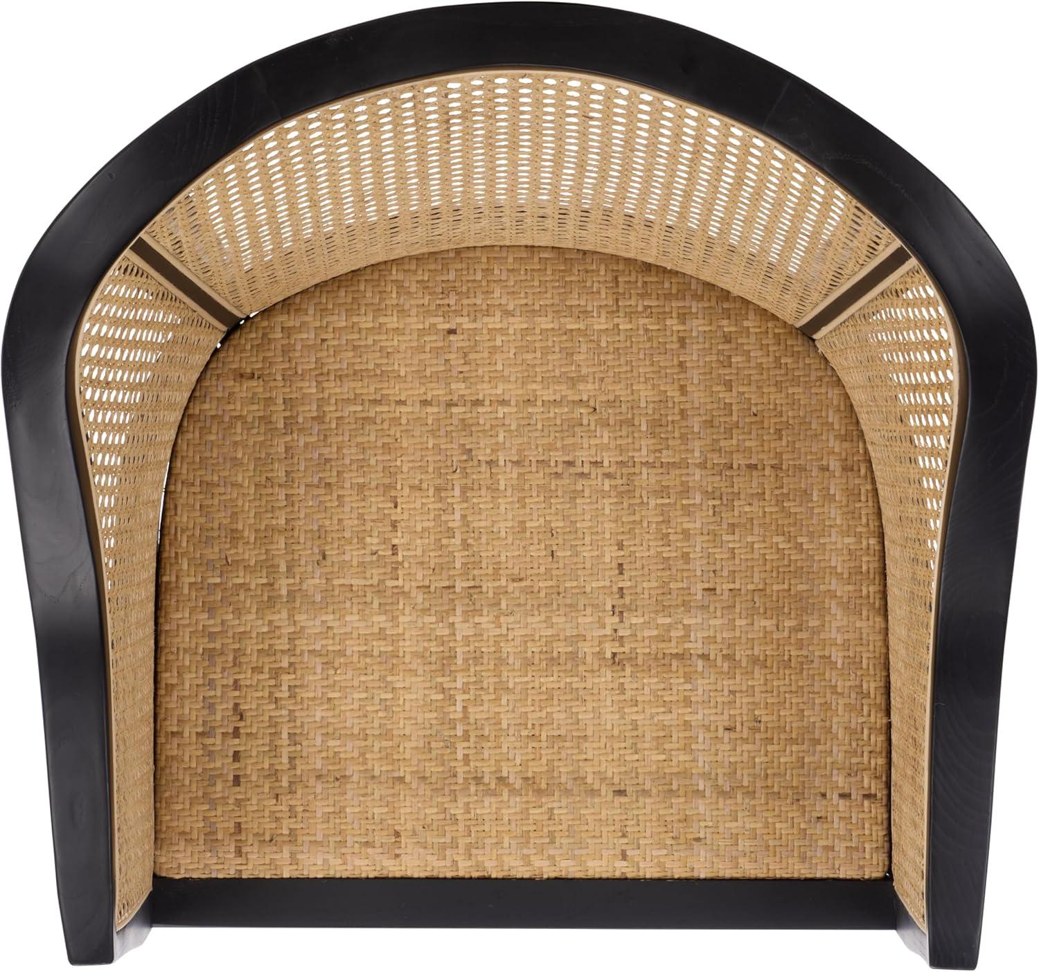 image:imageSafavieh Home Maika White Dining ChairBlack Natural
