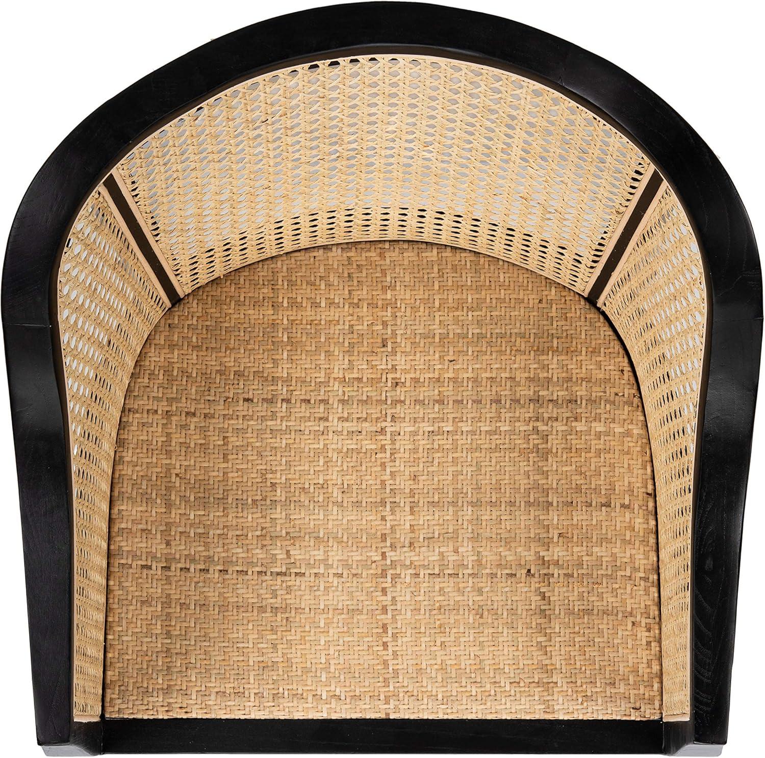 image:imageSafavieh Home Maika White Dining ChairBlack Natural