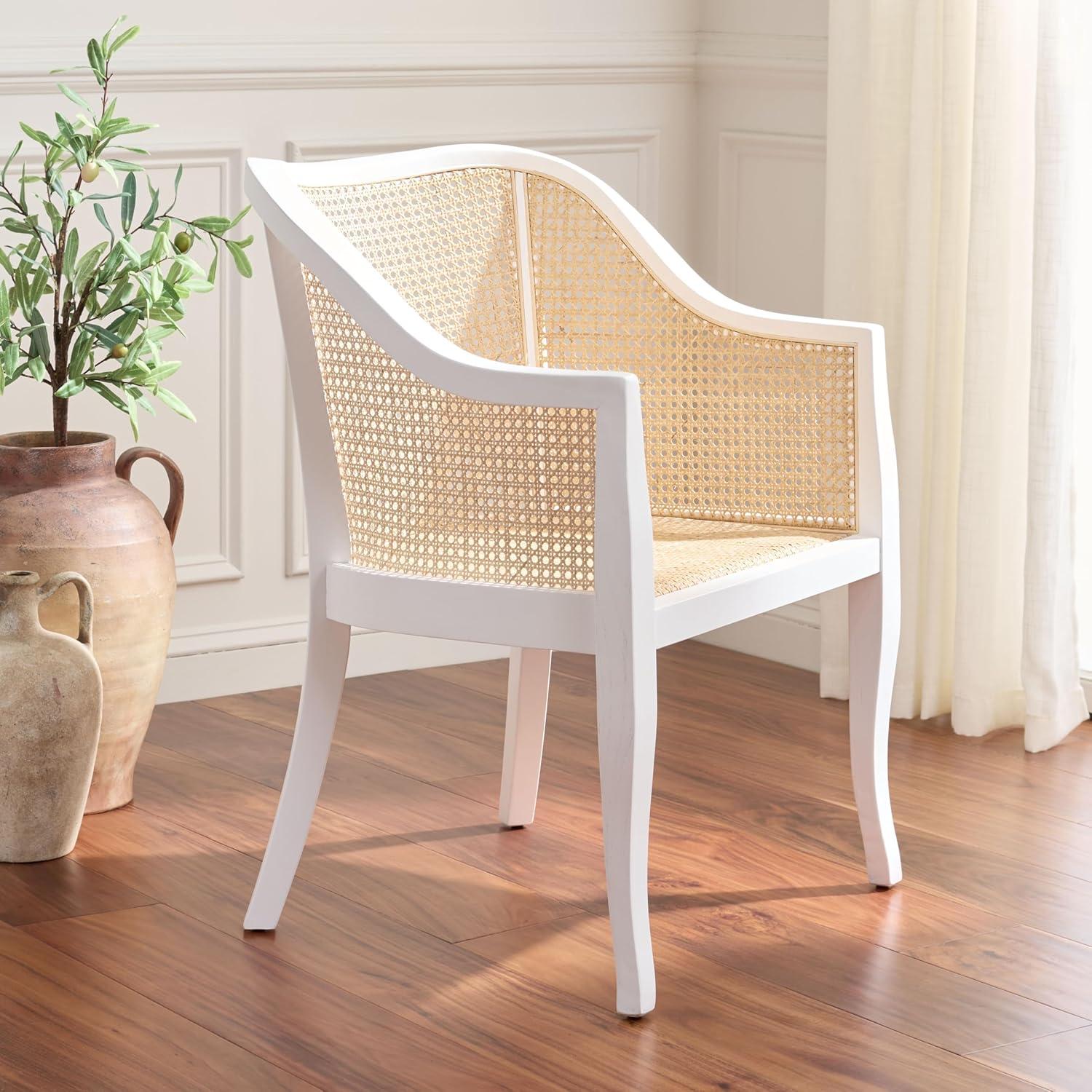 image:imageSafavieh Home Maika White Dining ChairWhite Natural