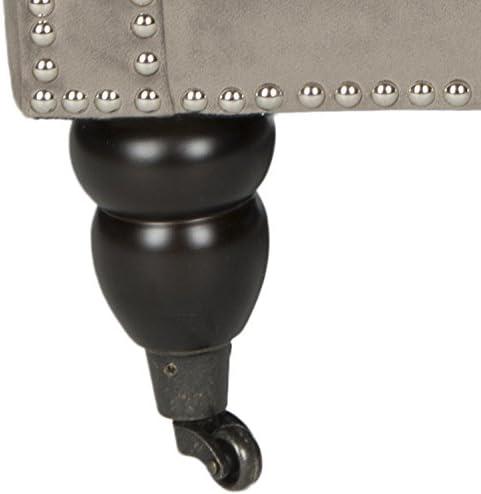 image:imageSafavieh Mercer Collection Ellen Linen Club ChairMushroom