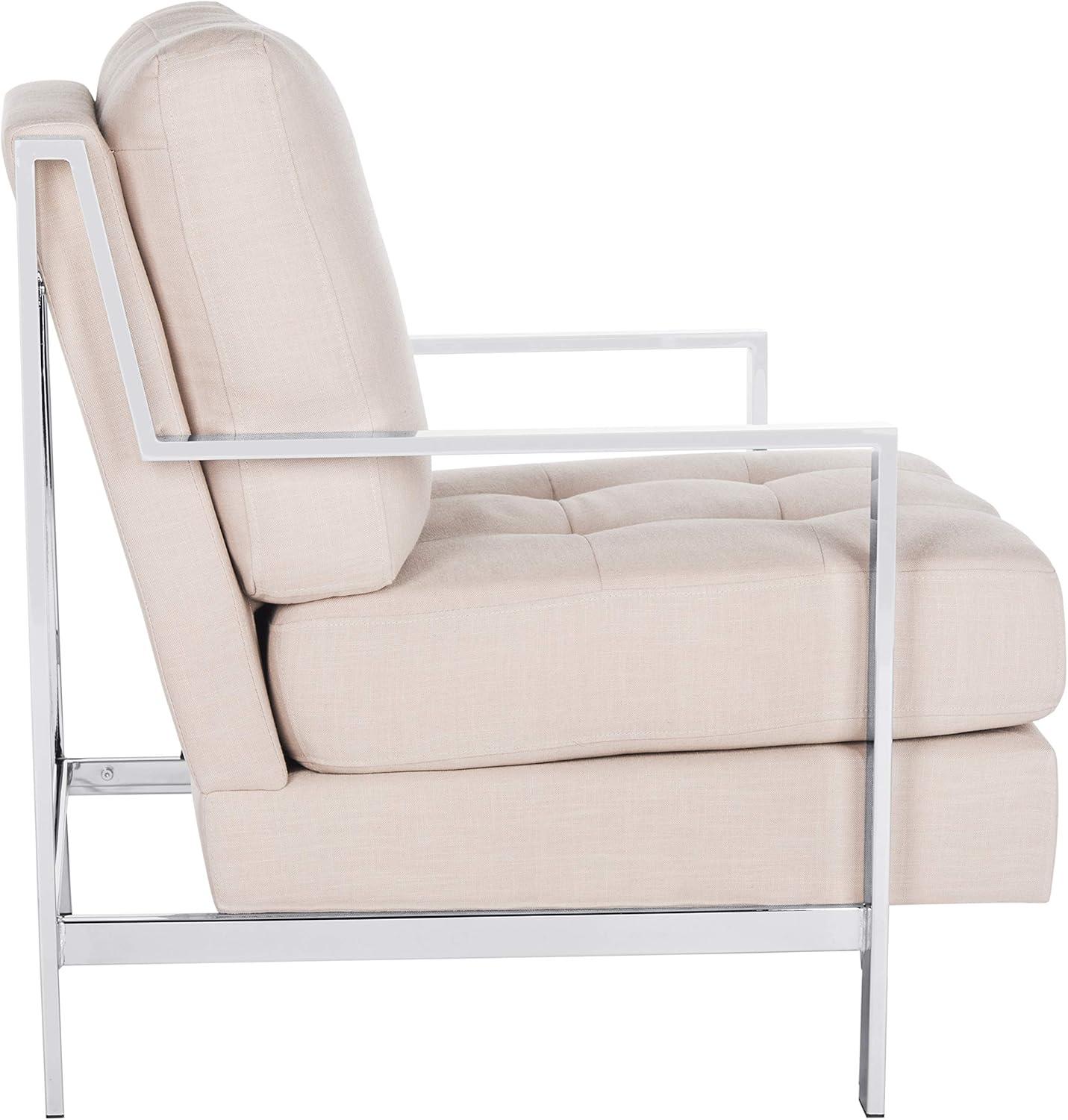 image:imageSafavieh Walden Accent Chair Normal NavyBeige