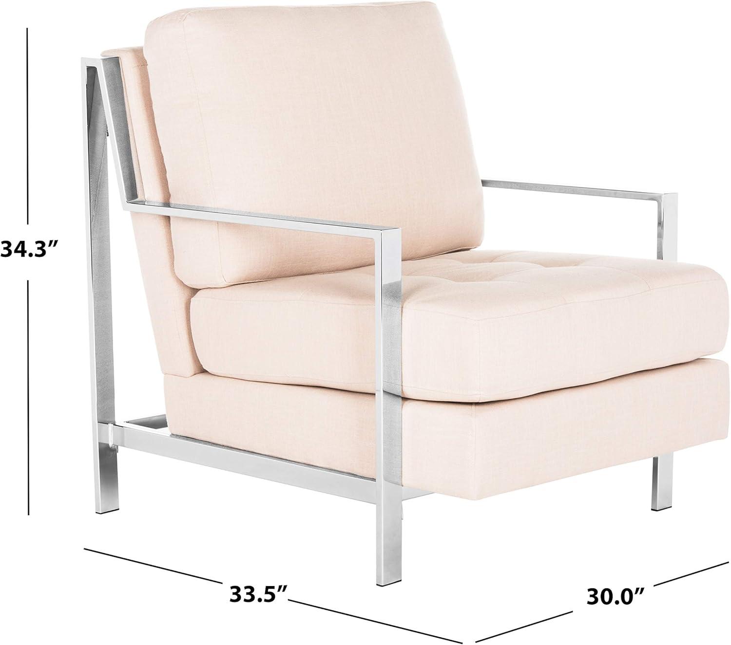 image:imageSafavieh Walden Accent Chair Normal NavyBeige