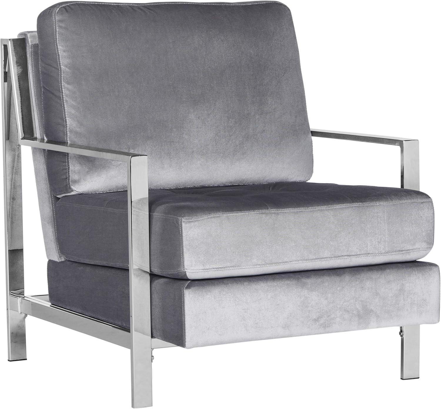 image:imageSafavieh Walden Accent Chair Normal NavyLight Grey