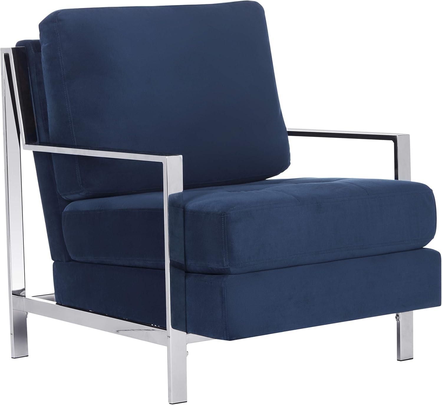 image:imageSafavieh Walden Accent Chair Normal NavyNavy