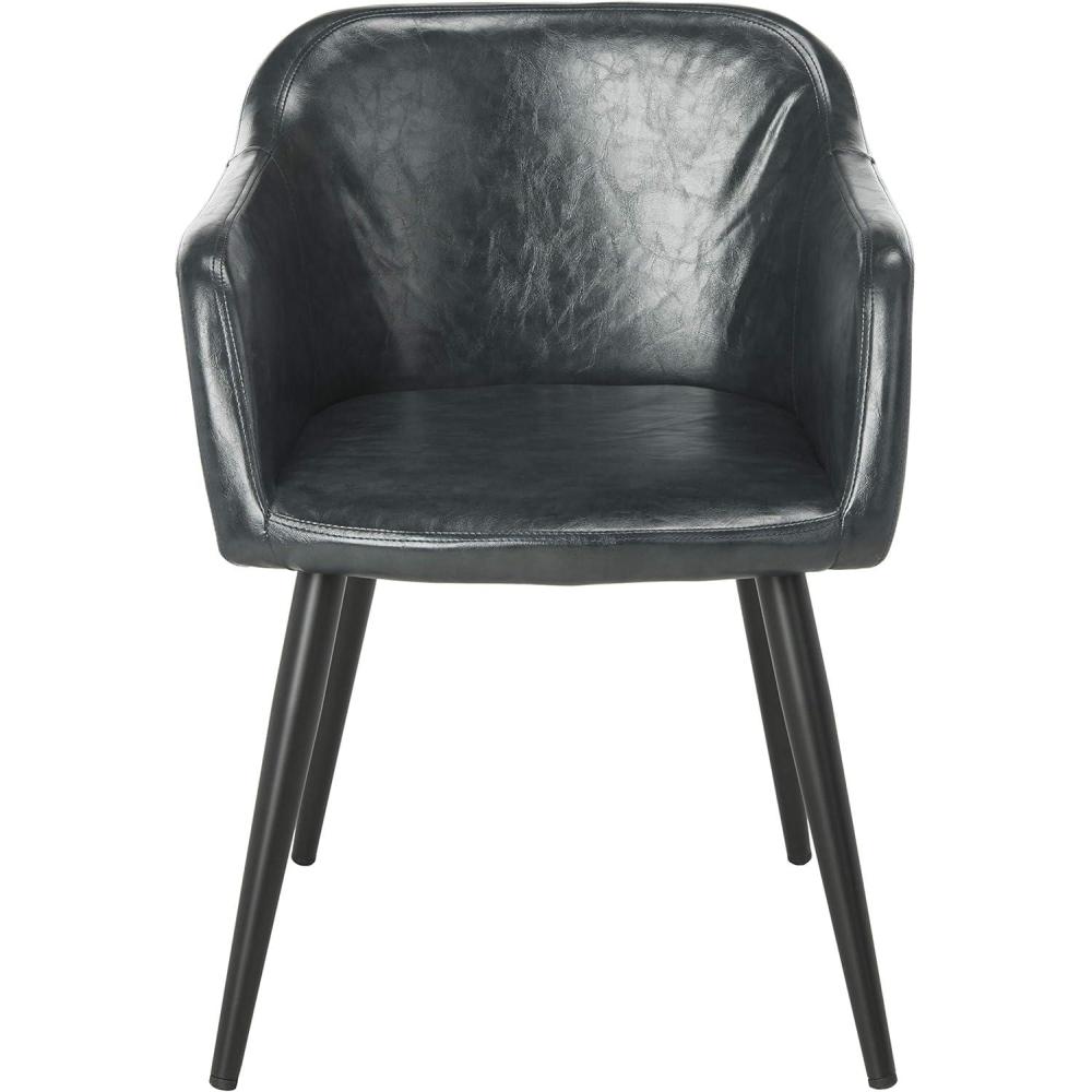 image:imageSafavieh Home Collection Adalena Accent ChairDark Grey Black