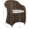 Safavieh Home Collection Nita Natural Wicker Club Chair, Standard
