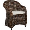 Safavieh Home Collection Nita Natural Wicker Club Chair, Standard