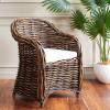Safavieh Home Collection Nita Natural Wicker Club Chair, Standard