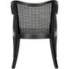 Safavieh Home Maika White Dining Chair(Black / Black)