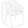 Safavieh Home Maika White Dining Chair(White / White)