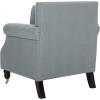 Safavieh Mercer Collection Ellen Linen Club Chair(Sky Blue)