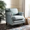 Safavieh Mercer Collection Ellen Linen Club Chair(Sky Blue)
