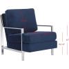 Safavieh Walden Accent Chair, Normal, Navy(Navy)