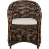 Safavieh Home Collection Nita Natural Wicker Club Chair, Standard