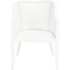 Safavieh Home Maika White Dining Chair(White / White)